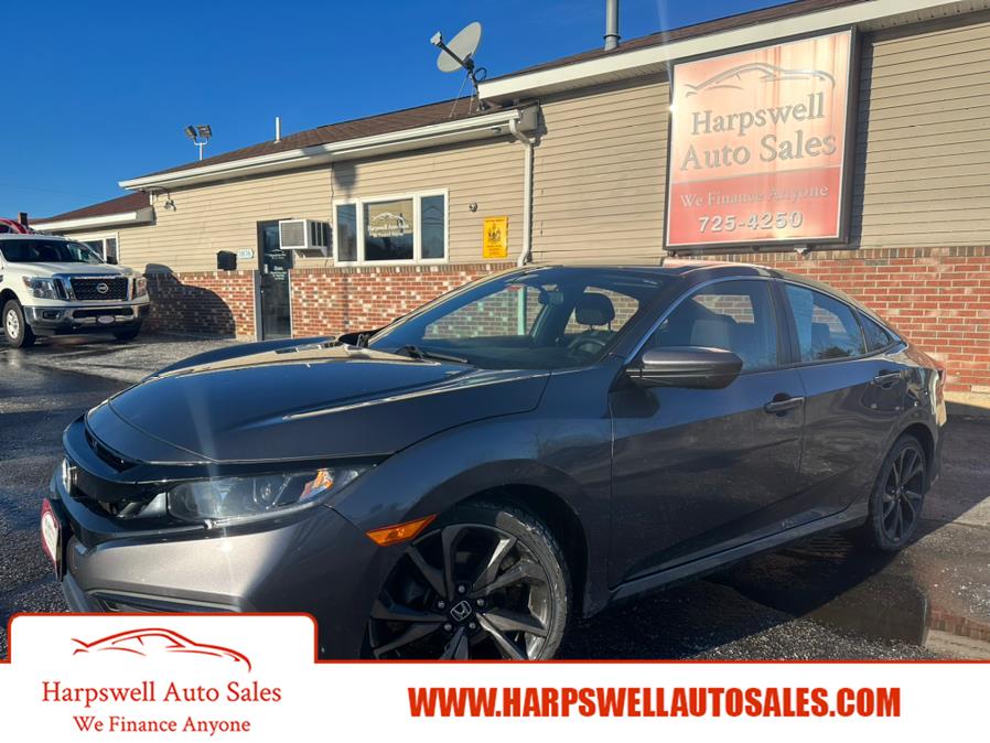 Used Honda Civic Sedan Sport CVT 2019 | Harpswell Auto Sales Inc. Harpswell, Maine