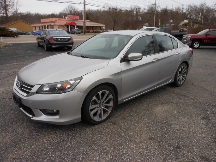 2015 Honda Accord Sedan 4dr I4 CVT Sport, available for sale in Yantic, Connecticut | Yantic Auto Center. Yantic, Connecticut 2015 Honda Accord Sedan 4dr I4 CVT Sport, available for sale in Yantic, Connecticut | Yantic Auto Center. Yantic, Connecticut