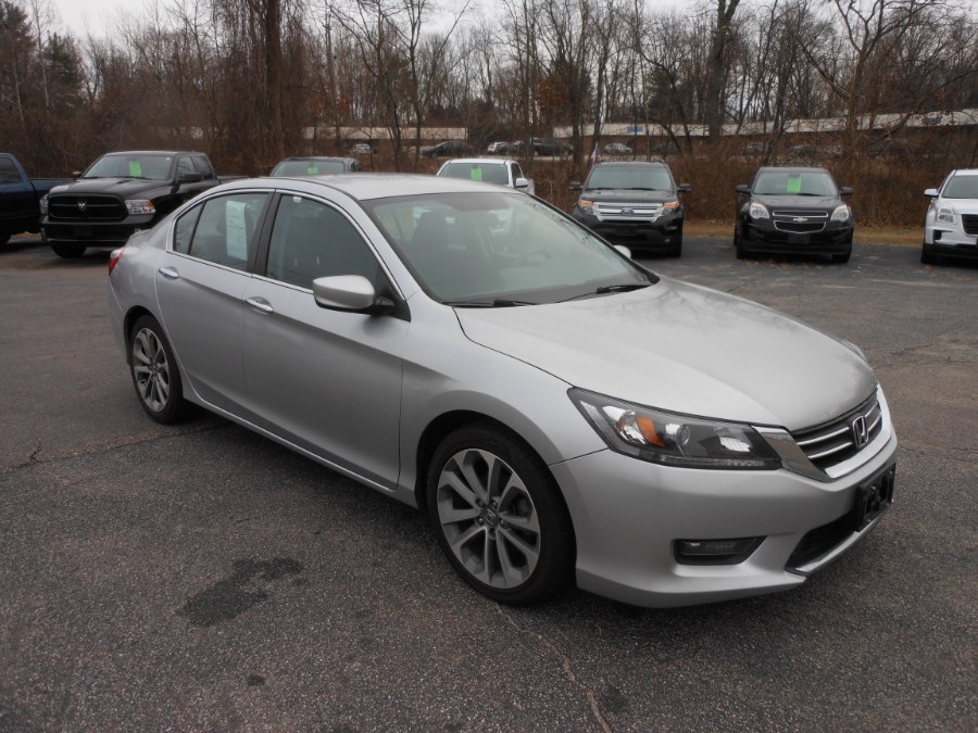 2015 Honda Accord Sedan 4dr I4 CVT Sport, available for sale in Yantic, Connecticut | Yantic Auto Center. Yantic, Connecticut 2015 Honda Accord Sedan 4dr I4 CVT Sport, available for sale in Yantic, Connecticut | Yantic Auto Center. Yantic, Connecticut