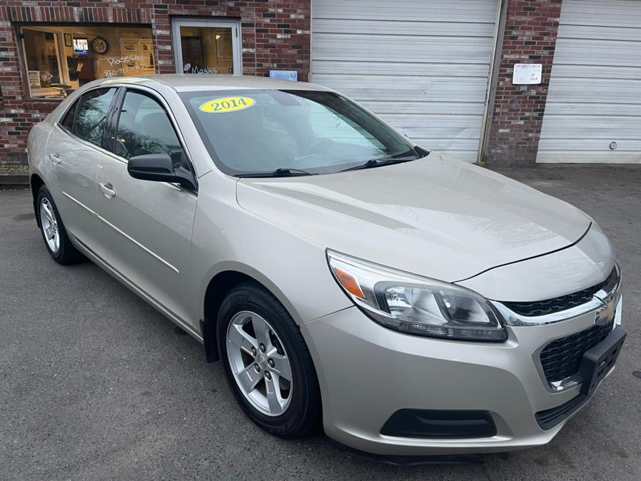 2014 Chevrolet Malibu 4dr Sdn LS w/1LS, available for sale in New Britain, Connecticut | Central Auto Sales & Service. New Britain, Connecticut
