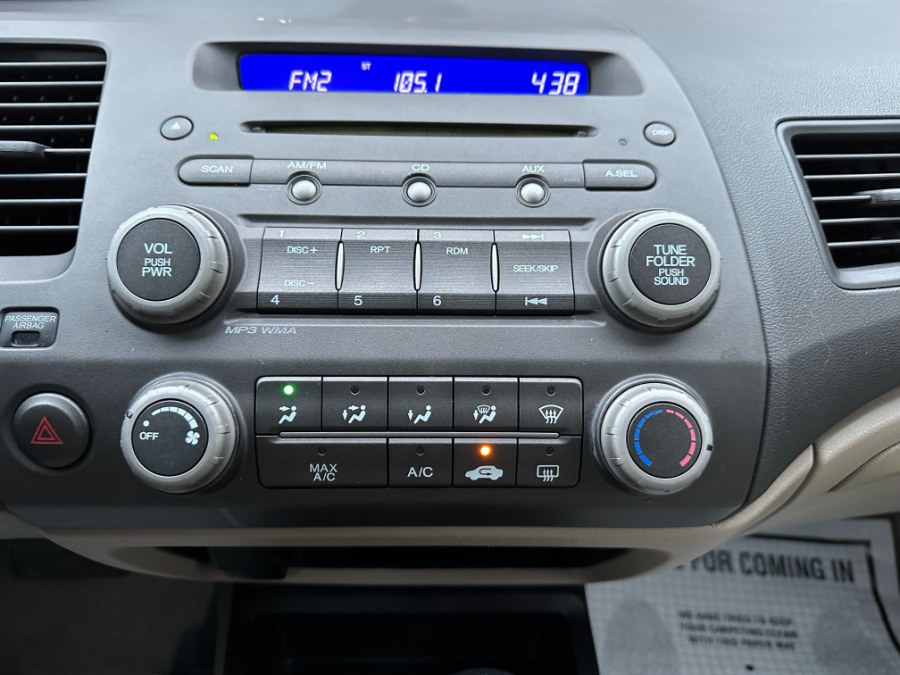2009 Honda Civic Sdn 4dr Auto LX, available for sale in Paterson, New Jersey | DZ Automall. Paterson, New Jersey 2009 Honda Civic Sdn 4dr Auto LX, available for sale in Paterson, New Jersey | DZ Automall. Paterson, New Jersey