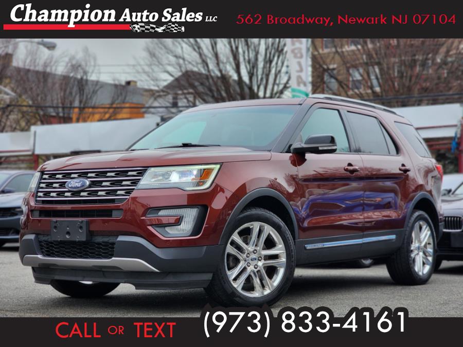 2016 Ford Explorer 4WD 4dr XLT, available for sale in Newark, New Jersey | Champion Auto Sales. Newark, New Jersey