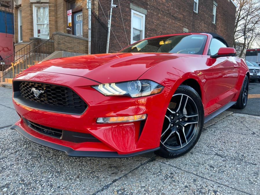 2018 Ford Mustang EcoBoost Premium Convertible, available for sale in Newark, New Jersey | Champion Auto Sales. Newark, New Jersey 2018 Ford Mustang EcoBoost Premium Convertible, available for sale in Newark, New Jersey | Champion Auto Sales. Newark, New Jersey