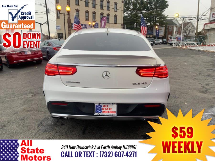 2017 Mercedes-Benz GLE AMG GLE 43 4MATIC Coupe, available for sale in Perth Amboy, New Jersey | All State Motor Inc. Perth Amboy, New Jersey 2017 Mercedes-Benz GLE AMG GLE 43 4MATIC Coupe, available for sale in Perth Amboy, New Jersey | All State Motor Inc. Perth Amboy, New Jersey