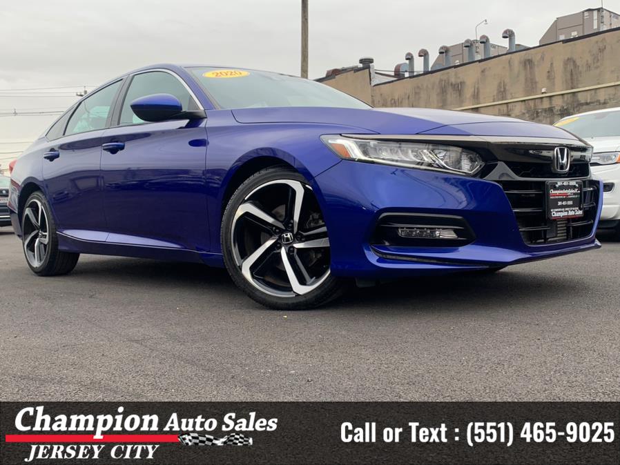 2020 Honda Accord Sedan Sport 1.5T CVT, available for sale in Jersey City, New Jersey | Champion Auto Sales of JC. Jersey City, New Jersey 2020 Honda Accord Sedan Sport 1.5T CVT, available for sale in Jersey City, New Jersey | Champion Auto Sales of JC. Jersey City, New Jersey