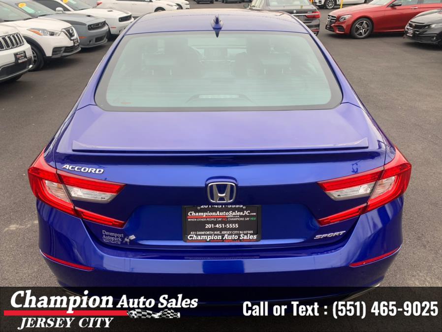 2020 Honda Accord Sedan Sport 1.5T CVT, available for sale in Jersey City, New Jersey | Champion Auto Sales of JC. Jersey City, New Jersey 2020 Honda Accord Sedan Sport 1.5T CVT, available for sale in Jersey City, New Jersey | Champion Auto Sales of JC. Jersey City, New Jersey
