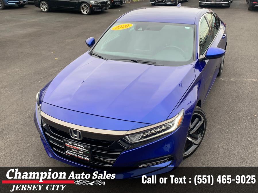 2020 Honda Accord Sedan Sport 1.5T CVT, available for sale in Jersey City, New Jersey | Champion Auto Sales of JC. Jersey City, New Jersey 2020 Honda Accord Sedan Sport 1.5T CVT, available for sale in Jersey City, New Jersey | Champion Auto Sales of JC. Jersey City, New Jersey
