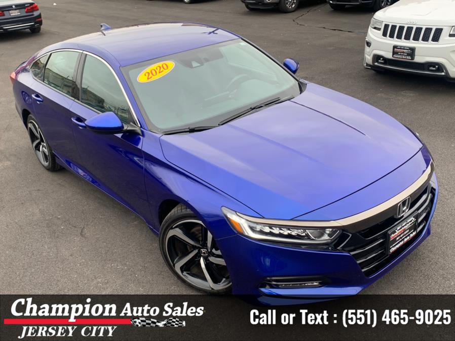 2020 Honda Accord Sedan Sport 1.5T CVT, available for sale in Jersey City, New Jersey | Champion Auto Sales of JC. Jersey City, New Jersey 2020 Honda Accord Sedan Sport 1.5T CVT, available for sale in Jersey City, New Jersey | Champion Auto Sales of JC. Jersey City, New Jersey