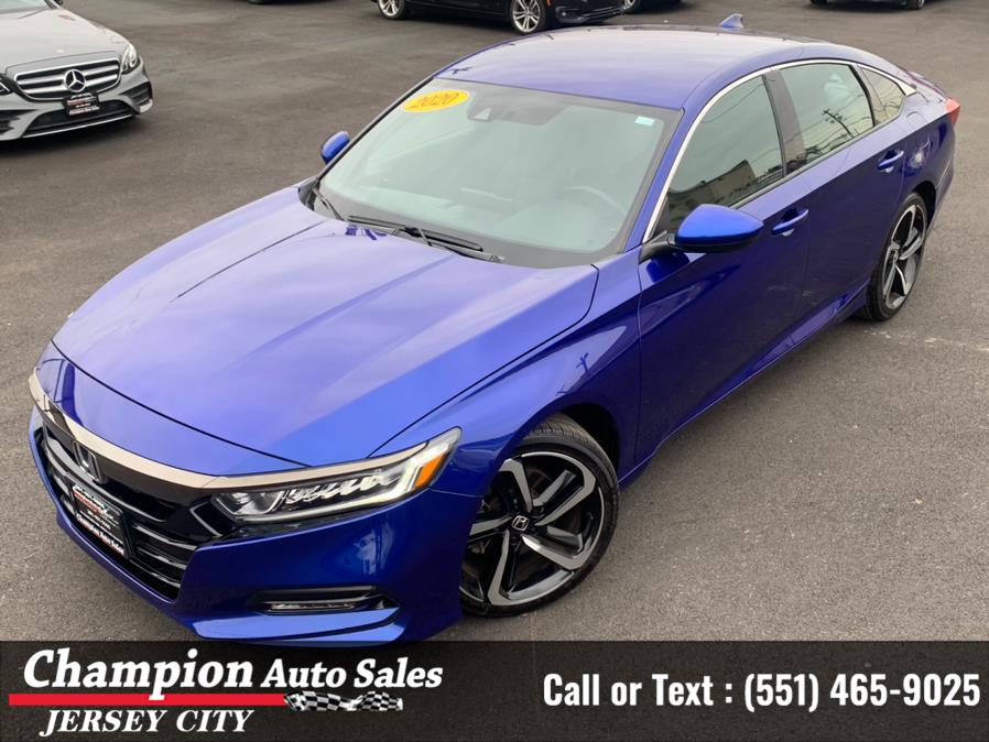 2020 Honda Accord Sedan Sport 1.5T CVT, available for sale in Jersey City, New Jersey | Champion Auto Sales of JC. Jersey City, New Jersey 2020 Honda Accord Sedan Sport 1.5T CVT, available for sale in Jersey City, New Jersey | Champion Auto Sales of JC. Jersey City, New Jersey