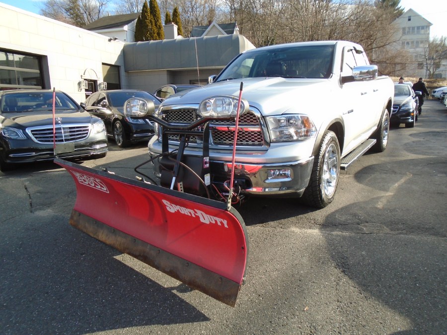 2009 Dodge Ram 1500 plow Laramie quad cab 4X4, available for sale in Waterbury, Connecticut | Jim Juliani Motors. Waterbury, Connecticut 2009 Dodge Ram 1500 plow Laramie quad cab 4X4, available for sale in Waterbury, Connecticut | Jim Juliani Motors. Waterbury, Connecticut