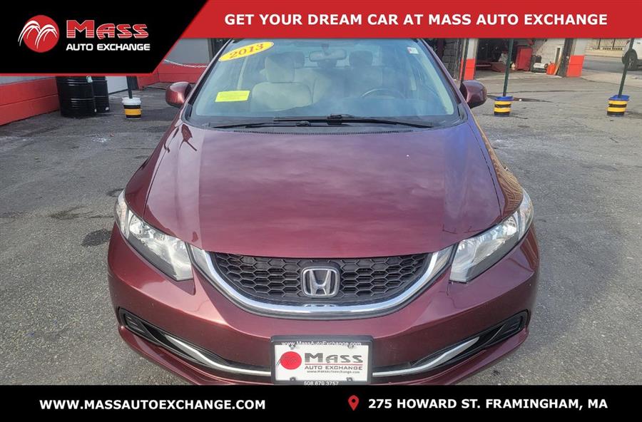 Used Honda Civic LX 2013 | Mass Auto Exchange. Framingham, Massachusetts Used Honda Civic LX 2013 | Mass Auto Exchange. Framingham, Massachusetts