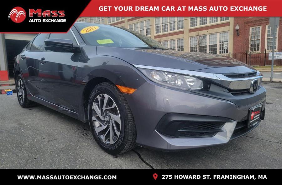 Used Honda Civic EX 2017 | Mass Auto Exchange. Framingham, Massachusetts Used Honda Civic EX 2017 | Mass Auto Exchange. Framingham, Massachusetts