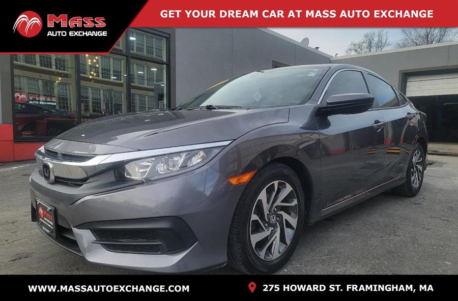 Used Honda Civic EX 2017 | Mass Auto Exchange. Framingham, Massachusetts Used Honda Civic EX 2017 | Mass Auto Exchange. Framingham, Massachusetts