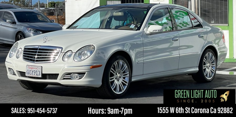 2008 Mercedes-Benz E-Class 4dr Sdn Luxury 3.5L 4MATIC, available for sale in Corona, California | Green Light Auto. Corona, California 2008 Mercedes-Benz E-Class 4dr Sdn Luxury 3.5L 4MATIC, available for sale in Corona, California | Green Light Auto. Corona, California