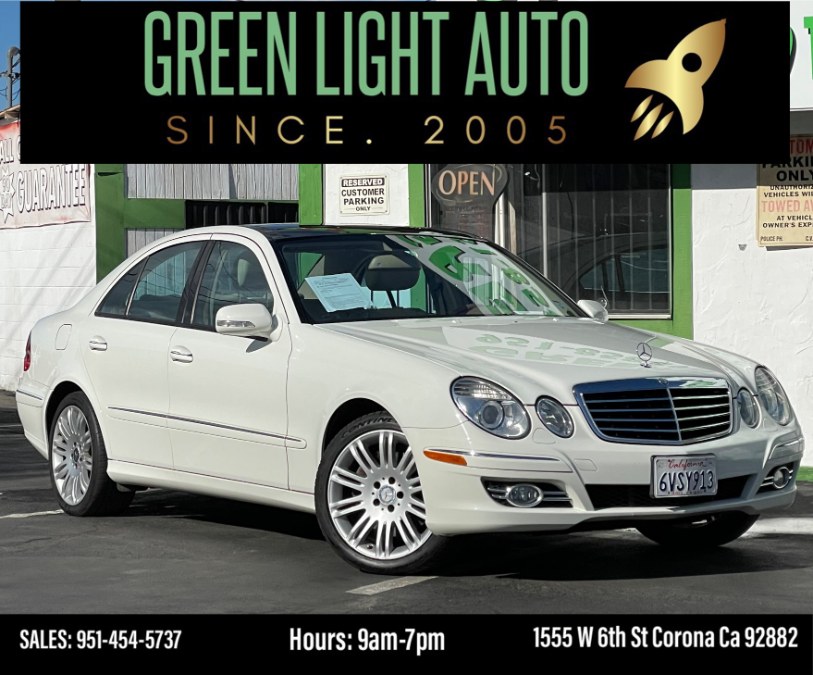 2008 Mercedes-Benz E-Class 4dr Sdn Luxury 3.5L 4MATIC, available for sale in Corona, California | Green Light Auto. Corona, California 2008 Mercedes-Benz E-Class 4dr Sdn Luxury 3.5L 4MATIC, available for sale in Corona, California | Green Light Auto. Corona, California