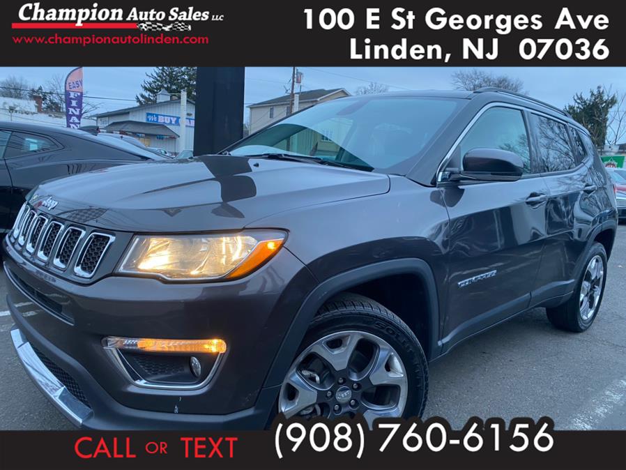 2020 Jeep Compass Limited 4x4, available for sale in Linden, New Jersey | Champion Used Auto Sales. Linden, New Jersey