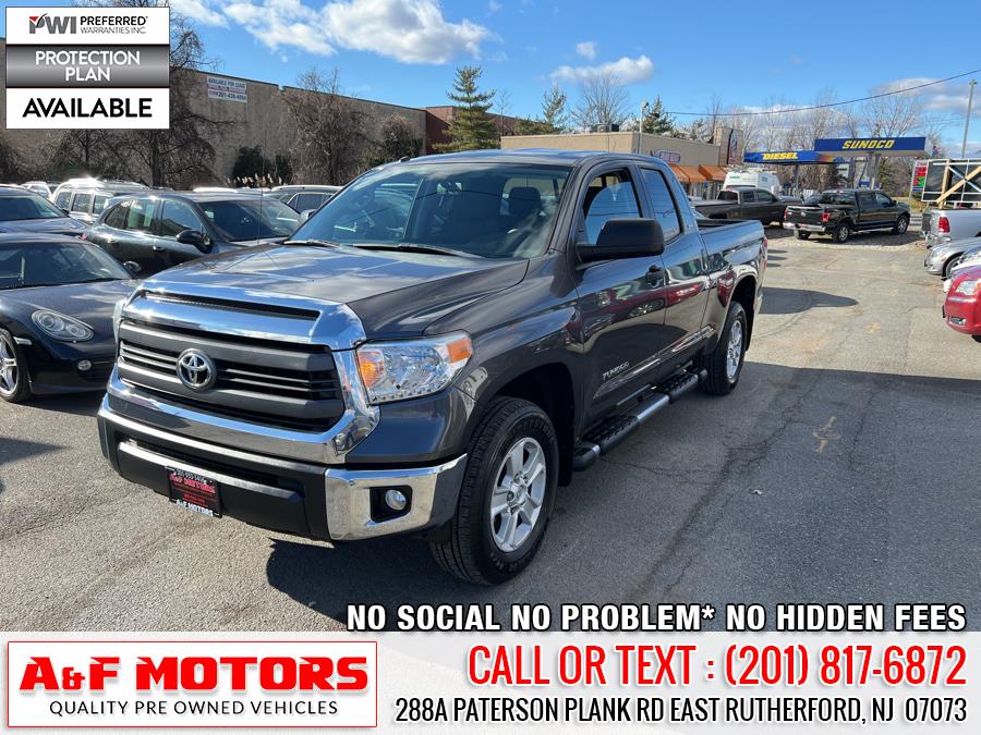 2015 Toyota Tundra 4WD Truck Double Cab 4.6L V8 6-Spd AT SR5 (Natl), available for sale in East Rutherford, New Jersey | A&F Motors LLC. East Rutherford, New Jersey