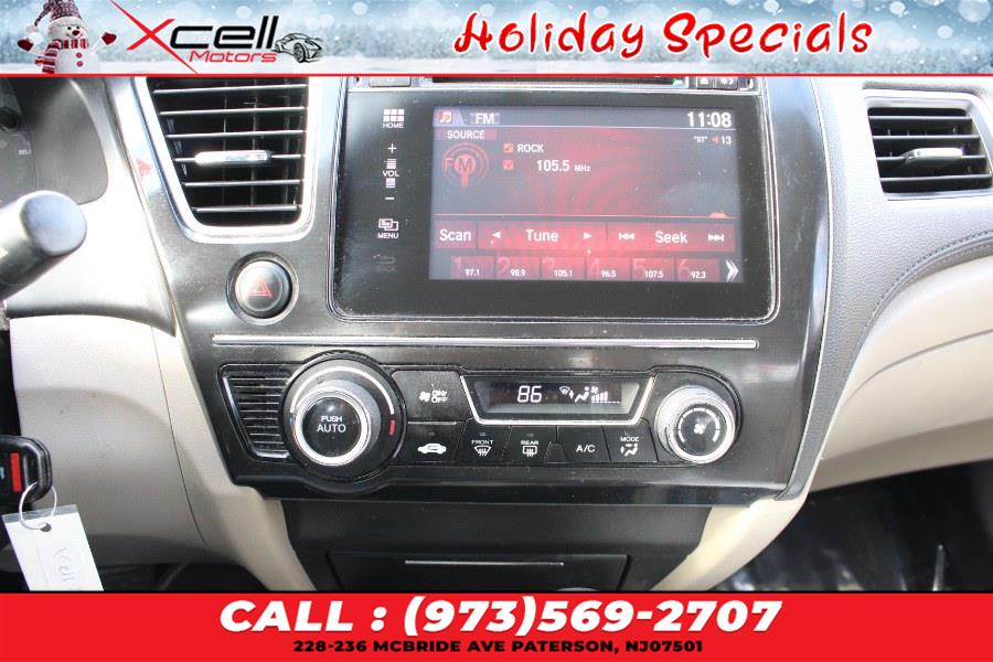 2015 Honda Civic Sedan SE 4dr CVT SE, available for sale in Paterson, New Jersey | Xcell Motors LLC. Paterson, New Jersey 2015 Honda Civic Sedan SE 4dr CVT SE, available for sale in Paterson, New Jersey | Xcell Motors LLC. Paterson, New Jersey