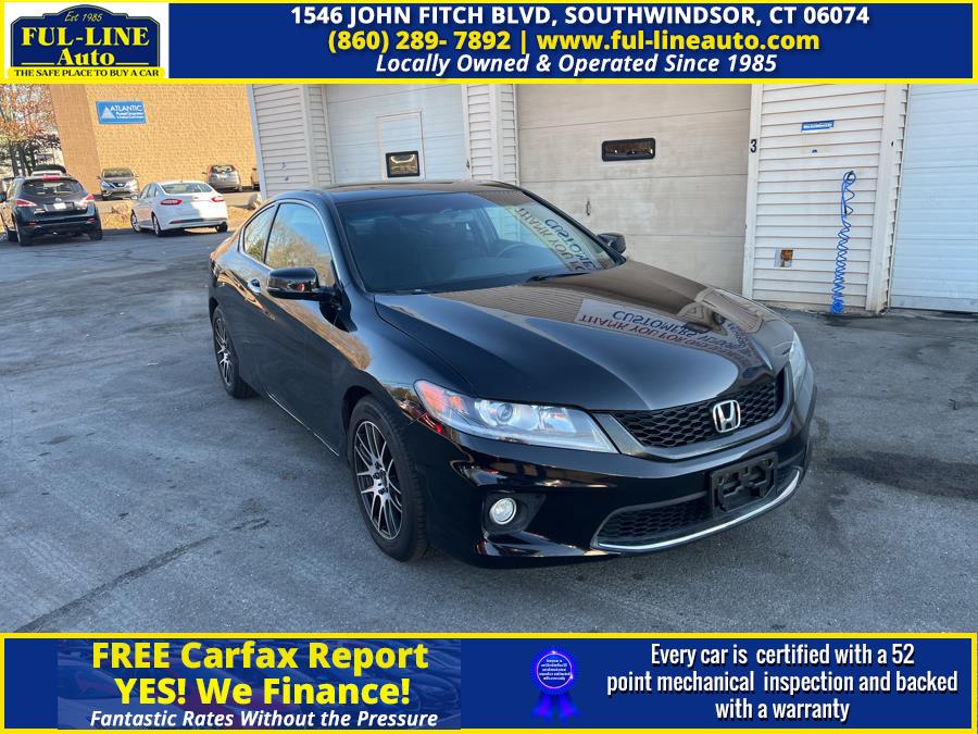 2013 Honda Accord Cpe 2dr I4 Auto EX, available for sale in South Windsor , Connecticut | Ful-line Auto LLC. South Windsor , Connecticut