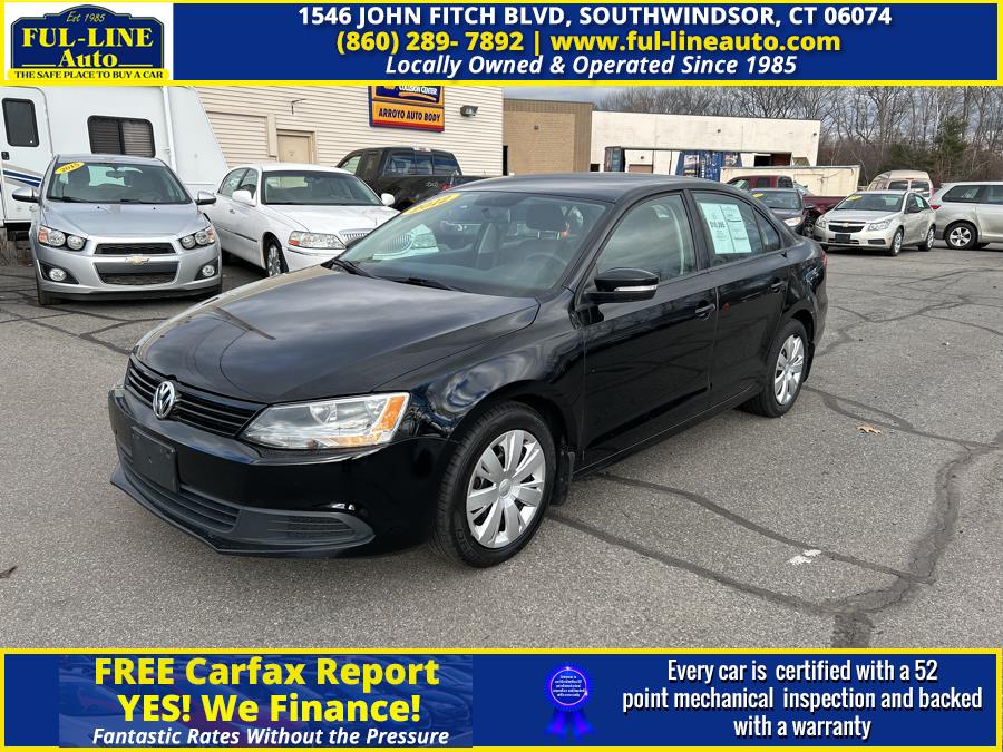 2012 Volkswagen Jetta Sedan 4dr AubEVrakes, available for sale in South Windsor , Connecticut | Ful-line Auto LLC. South Windsor , Connecticut