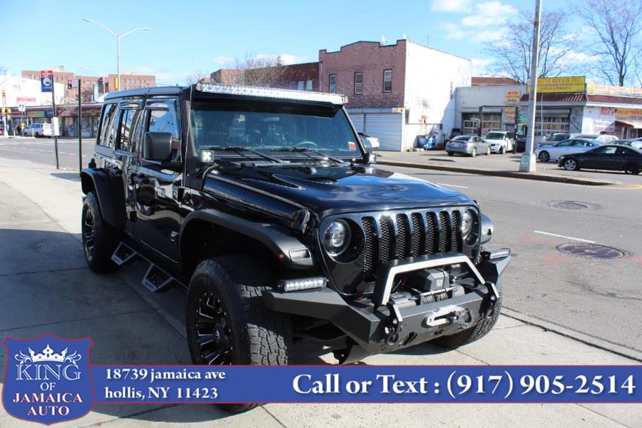2019 Jeep Wrangler Unlimited Sport S 4x4, available for sale in Hollis, New York | King of Jamaica Auto Inc. Hollis, New York 2019 Jeep Wrangler Unlimited Sport S 4x4, available for sale in Hollis, New York | King of Jamaica Auto Inc. Hollis, New York
