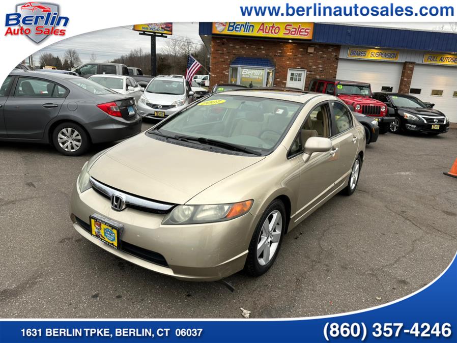 Used Honda Civic Sdn 4dr AT EX 2007 | Berlin Auto Sales LLC. Berlin, Connecticut