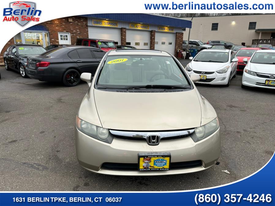 2007 Honda Civic Sdn 4dr AT EX, available for sale in Berlin, Connecticut | Berlin Auto Sales LLC. Berlin, Connecticut 2007 Honda Civic Sdn 4dr AT EX, available for sale in Berlin, Connecticut | Berlin Auto Sales LLC. Berlin, Connecticut