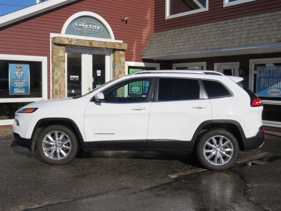 2015 Jeep Cherokee Limited 4x4 4dr SUV, available for sale in Auburn, Maine | Lake City Exports Inc. Auburn, Maine 2015 Jeep Cherokee Limited 4x4 4dr SUV, available for sale in Auburn, Maine | Lake City Exports Inc. Auburn, Maine