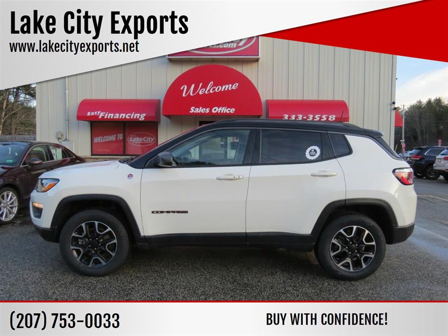 2020 Jeep Compass Trailhawk 4x4 4dr SUV, available for sale in Auburn, Maine | Lake City Exports Inc. Auburn, Maine