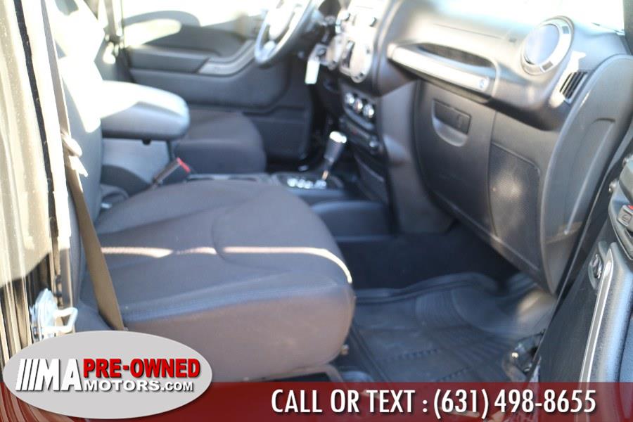 2015 Jeep Wrangler Unlimited 4WD 4dr Sport, available for sale in Huntington Station, New York | M & A Motors. Huntington Station, New York 2015 Jeep Wrangler Unlimited 4WD 4dr Sport, available for sale in Huntington Station, New York | M & A Motors. Huntington Station, New York