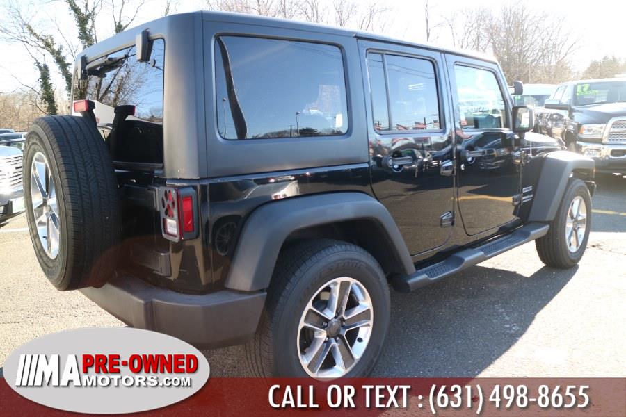 2015 Jeep Wrangler Unlimited 4WD 4dr Sport, available for sale in Huntington Station, New York | M & A Motors. Huntington Station, New York 2015 Jeep Wrangler Unlimited 4WD 4dr Sport, available for sale in Huntington Station, New York | M & A Motors. Huntington Station, New York