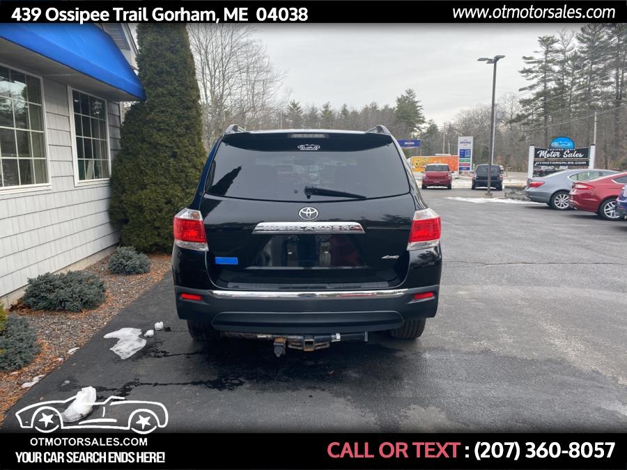 Used Toyota Highlander 4WD 4dr V6 Limited (Natl) 2012 | Ossipee Trail Motor Sales. Gorham, Maine Used Toyota Highlander 4WD 4dr V6 Limited (Natl) 2012 | Ossipee Trail Motor Sales. Gorham, Maine