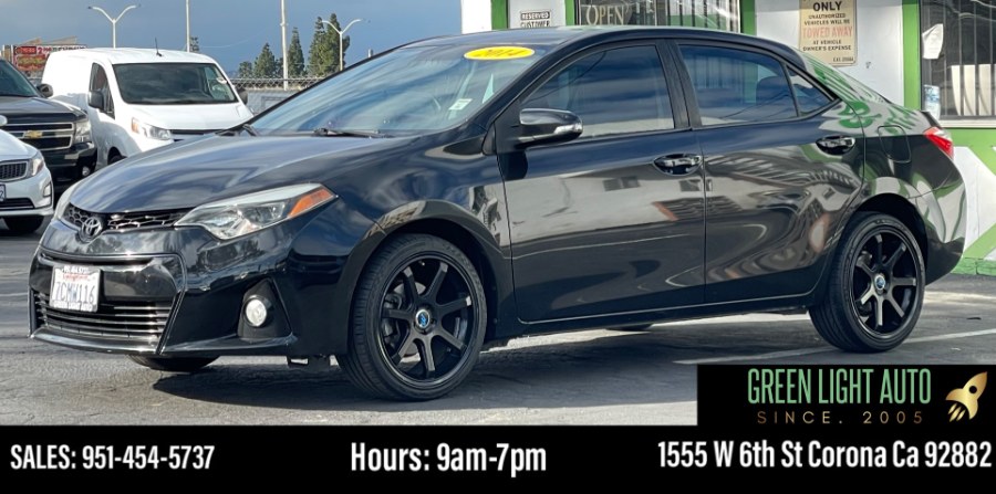 2014 Toyota Corolla 4dr Sdn CVT S Plus (Natl), available for sale in Corona, California | Green Light Auto. Corona, California 2014 Toyota Corolla 4dr Sdn CVT S Plus (Natl), available for sale in Corona, California | Green Light Auto. Corona, California