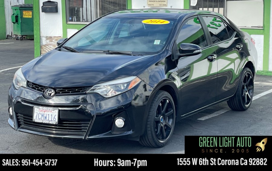 2014 Toyota Corolla 4dr Sdn CVT S Plus (Natl), available for sale in Corona, California | Green Light Auto. Corona, California 2014 Toyota Corolla 4dr Sdn CVT S Plus (Natl), available for sale in Corona, California | Green Light Auto. Corona, California