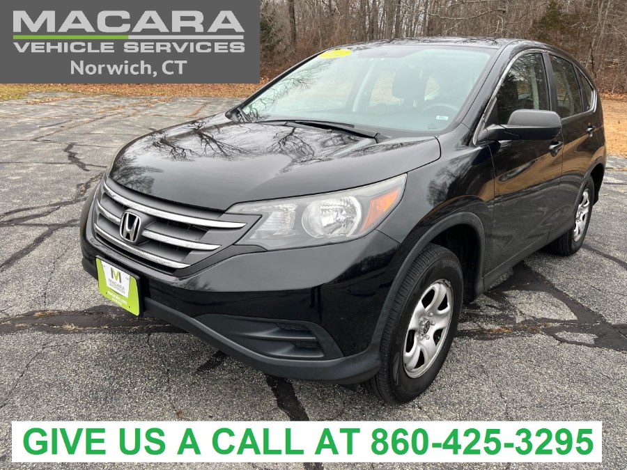 2012 Honda CR-V 4WD 5dr LX, available for sale in Norwich, Connecticut | MACARA Vehicle Services, Inc. Norwich, Connecticut