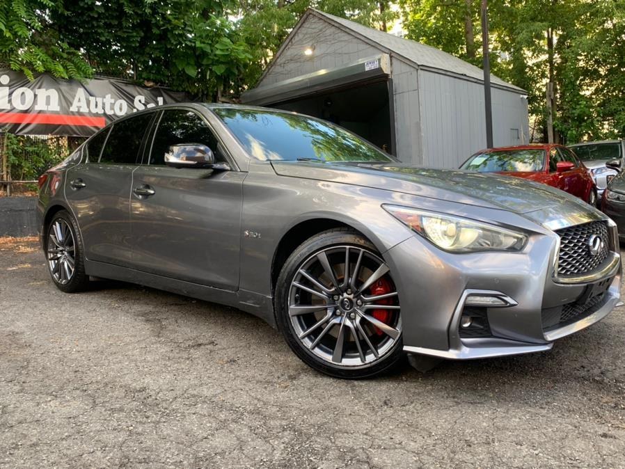 Used INFINITI Q50 RED SPORT 400 AWD 2019 | Champion Used Auto Sales. Linden, New Jersey