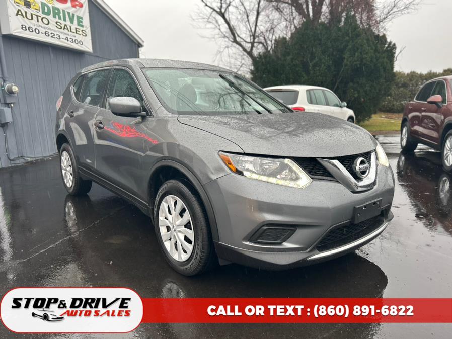 2016 Nissan Rogue AWD 4dr SV, available for sale in East Windsor, Connecticut | Stop & Drive Auto Sales. East Windsor, Connecticut 2016 Nissan Rogue AWD 4dr SV, available for sale in East Windsor, Connecticut | Stop & Drive Auto Sales. East Windsor, Connecticut