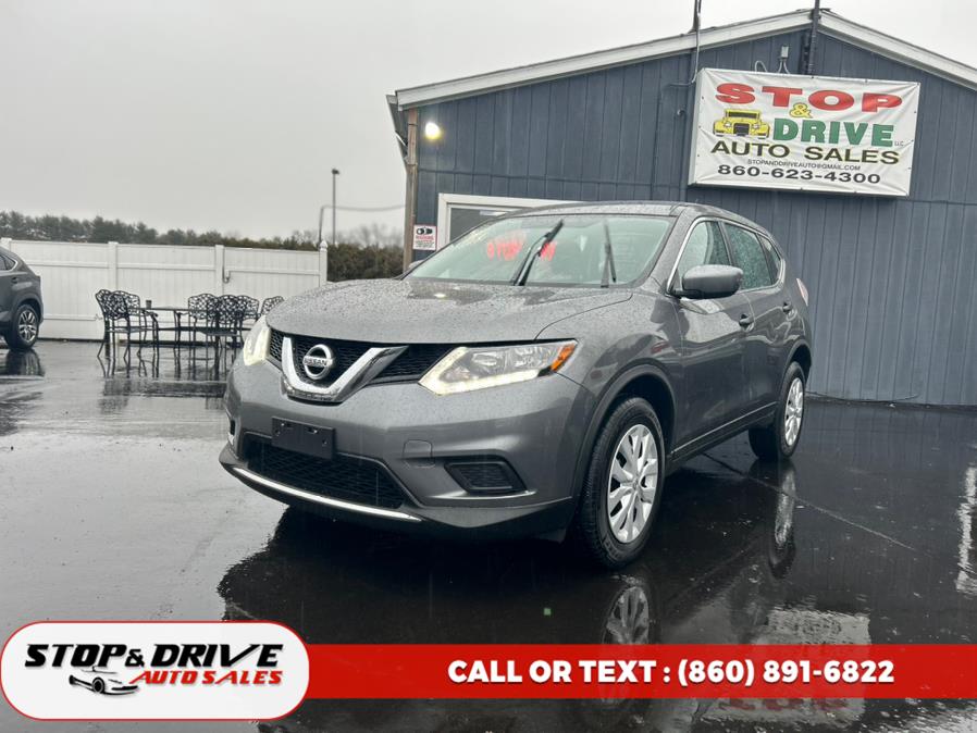 2016 Nissan Rogue AWD 4dr SV, available for sale in East Windsor, Connecticut | Stop & Drive Auto Sales. East Windsor, Connecticut 2016 Nissan Rogue AWD 4dr SV, available for sale in East Windsor, Connecticut | Stop & Drive Auto Sales. East Windsor, Connecticut