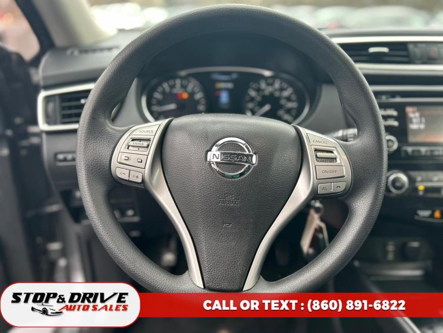 2016 Nissan Rogue AWD 4dr SV, available for sale in East Windsor, Connecticut | Stop & Drive Auto Sales. East Windsor, Connecticut 2016 Nissan Rogue AWD 4dr SV, available for sale in East Windsor, Connecticut | Stop & Drive Auto Sales. East Windsor, Connecticut