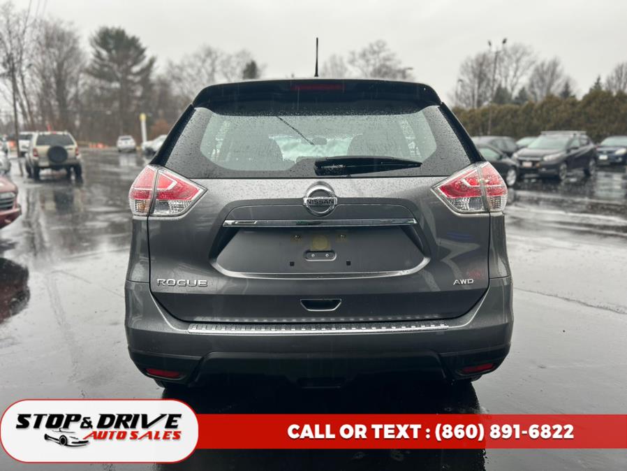 2016 Nissan Rogue AWD 4dr SV, available for sale in East Windsor, Connecticut | Stop & Drive Auto Sales. East Windsor, Connecticut 2016 Nissan Rogue AWD 4dr SV, available for sale in East Windsor, Connecticut | Stop & Drive Auto Sales. East Windsor, Connecticut