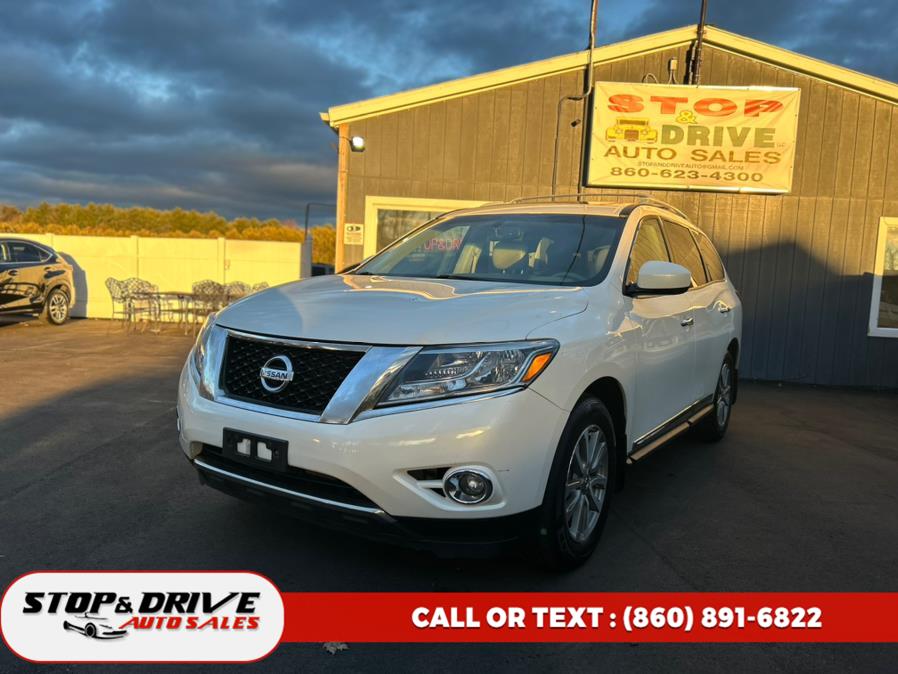 2015 Nissan Pathfinder 4WD 4dr SL, available for sale in East Windsor, Connecticut | Stop & Drive Auto Sales. East Windsor, Connecticut