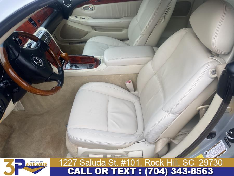 2007 Lexus SC 430 2dr Convertible, available for sale in Rock Hill, South Carolina | 3 Points Auto Sales. Rock Hill, South Carolina 2007 Lexus SC 430 2dr Convertible, available for sale in Rock Hill, South Carolina | 3 Points Auto Sales. Rock Hill, South Carolina