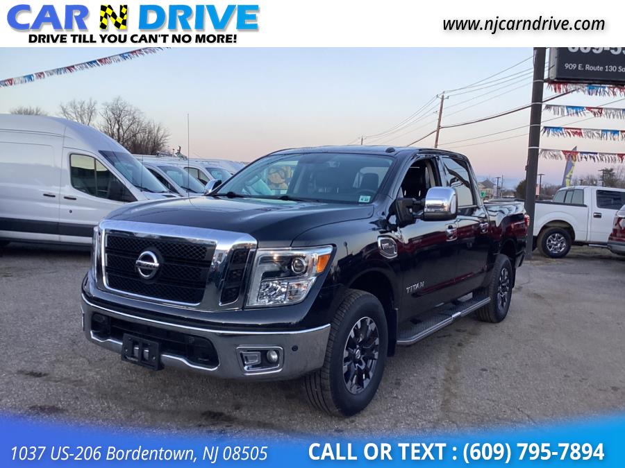 2017 Nissan Titan SL Crew Cab 4WD, available for sale in Bordentown, New Jersey | Car N Drive. Bordentown, New Jersey