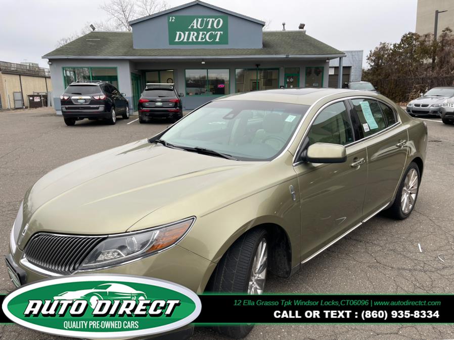 2013 Lincoln MKS 4dr Sdn 3.5L AWD EcoBoost, available for sale in Windsor Locks, Connecticut | Auto Direct LLC. Windsor Locks, Connecticut