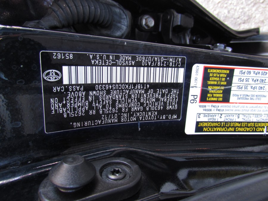 2012 Toyota Camry 4dr Sdn I4 Auto LE (Natl), available for sale in Orlando, Florida | VIP Auto Enterprise, Inc. Orlando, Florida 2012 Toyota Camry 4dr Sdn I4 Auto LE (Natl), available for sale in Orlando, Florida | VIP Auto Enterprise, Inc. Orlando, Florida