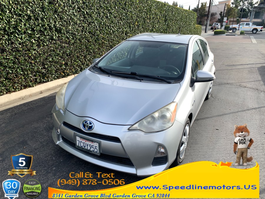 2012 Toyota Prius c 5dr HB Two (Natl), available for sale in Garden Grove, California | Speedline Motors. Garden Grove, California