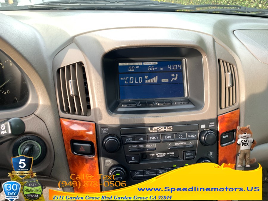 2002 Lexus RX 300 4dr SUV, available for sale in Garden Grove, California | Speedline Motors. Garden Grove, California 2002 Lexus RX 300 4dr SUV, available for sale in Garden Grove, California | Speedline Motors. Garden Grove, California