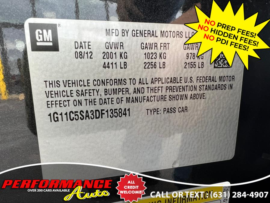 2013 Chevrolet Malibu 4dr Sdn LT w/1LT, available for sale in Bohemia, New York | Performance Auto Inc. Bohemia, New York 2013 Chevrolet Malibu 4dr Sdn LT w/1LT, available for sale in Bohemia, New York | Performance Auto Inc. Bohemia, New York