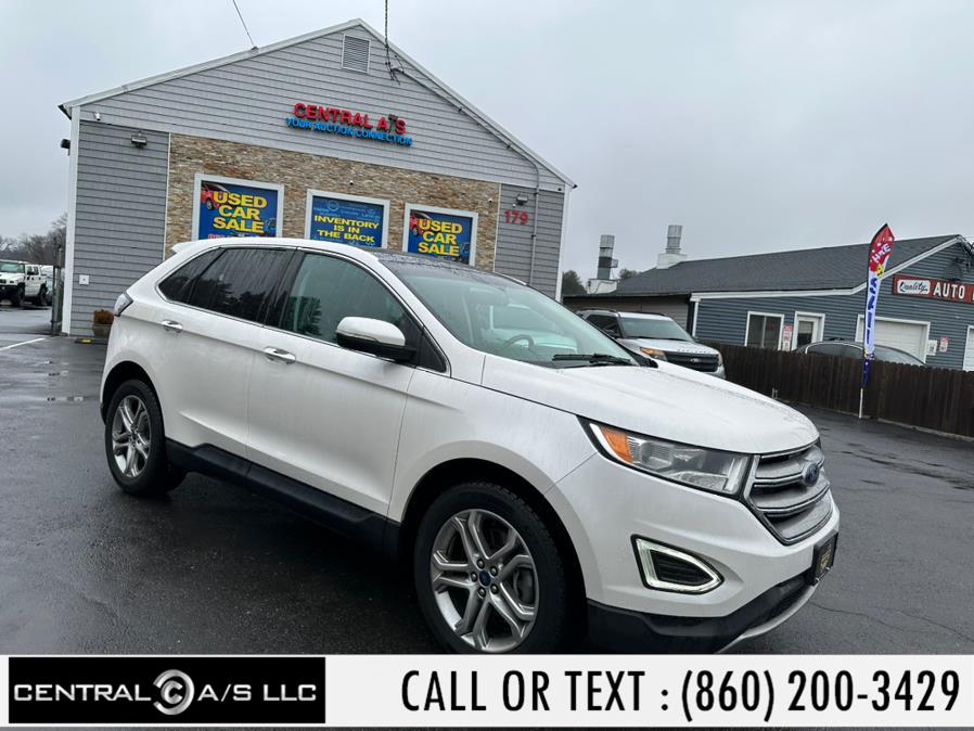 2015 Ford Edge 4dr Titanium AWD, available for sale in East Windsor, Connecticut | Central A/S LLC. East Windsor, Connecticut 2015 Ford Edge 4dr Titanium AWD, available for sale in East Windsor, Connecticut | Central A/S LLC. East Windsor, Connecticut