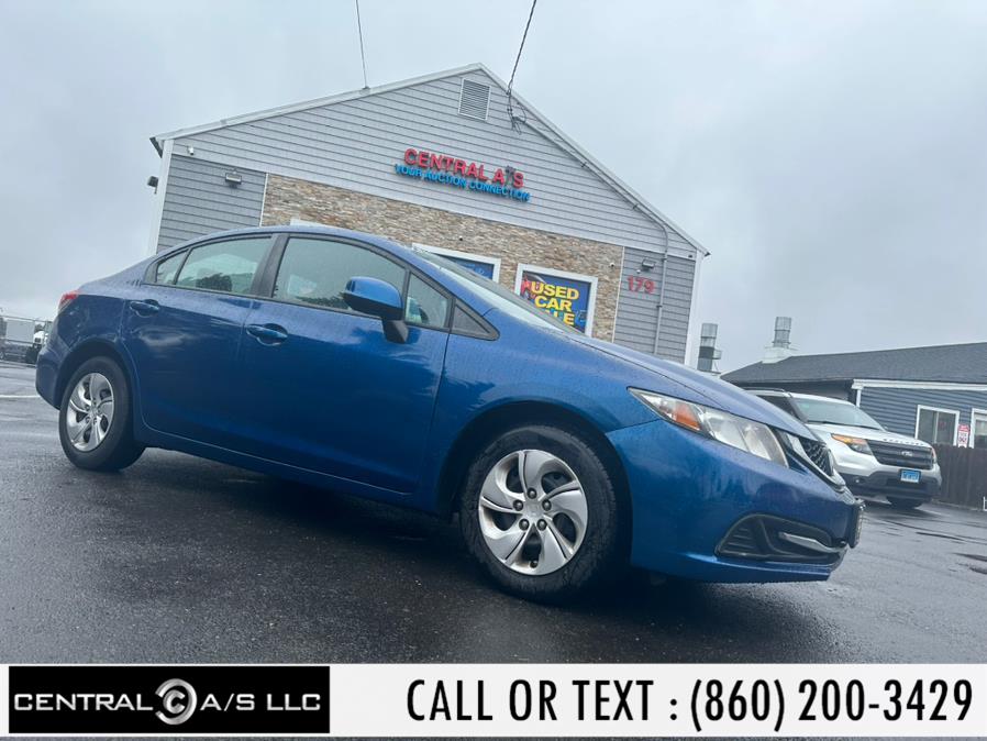 2013 Honda Civic Sdn 4dr Auto LX, available for sale in East Windsor, Connecticut | Central A/S LLC. East Windsor, Connecticut 2013 Honda Civic Sdn 4dr Auto LX, available for sale in East Windsor, Connecticut | Central A/S LLC. East Windsor, Connecticut